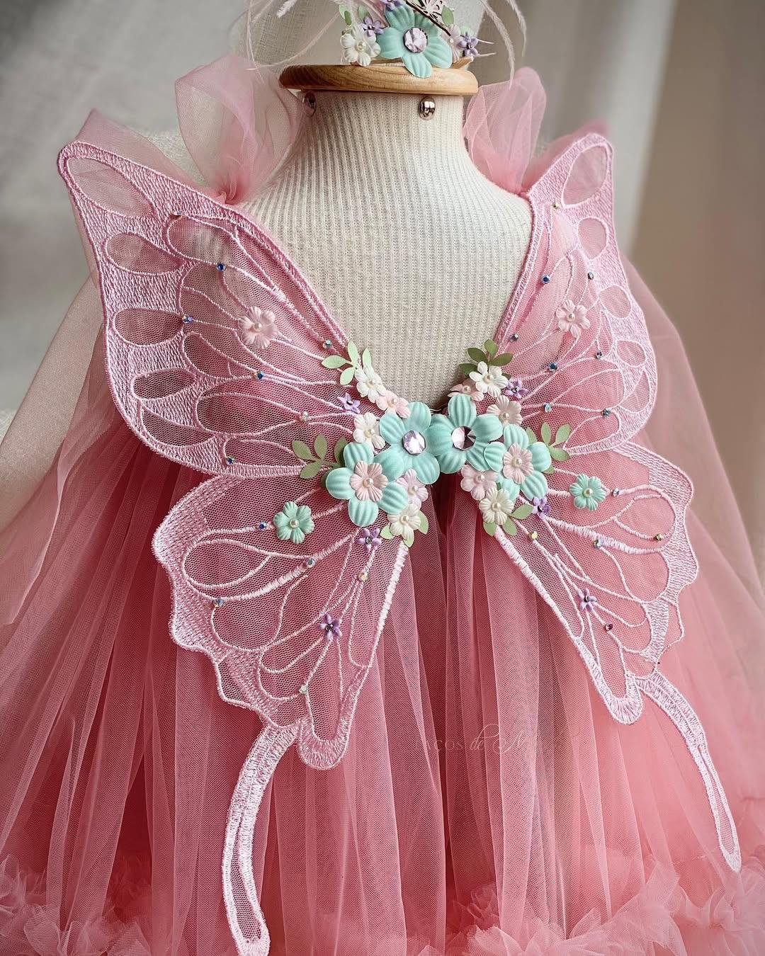 Pink Corduroy Dress - Image 2