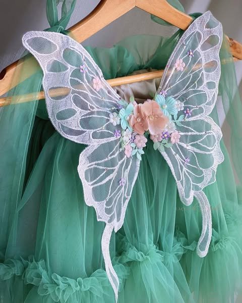 Mint Green Tutu Frock - Image 5