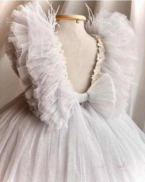 Snowflake Cloud Angel Tutu Frock - Image 2
