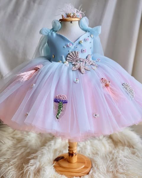 Mermaid Ocean Dream Princess Frock