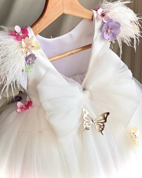 Fairy Garden Flutter Dream  Frock - Image 3