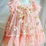 Blush Butterfly Meadow Princess Frock.