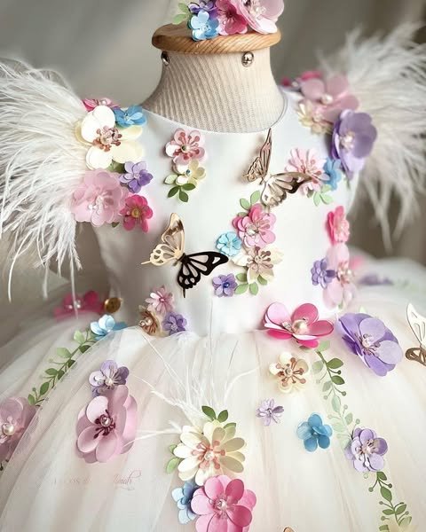 Fairy Garden Flutter Dream  Frock - Image 4