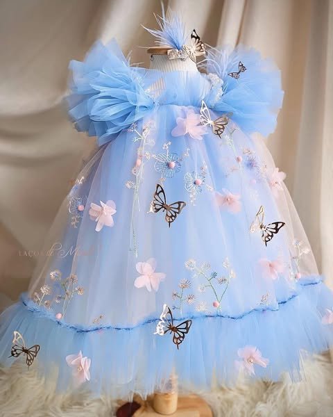 Sky Flutter Enchanted Garden Frock.