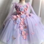 3D Blossom Ballerina Frock