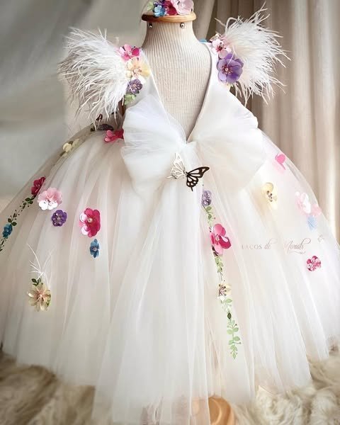 Fairy Garden Flutter Dream  Frock - Image 5