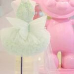 Green Sequin Tulle Butterfly frock